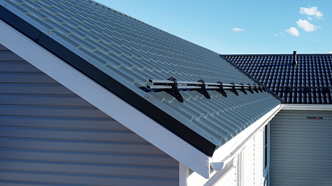 Купить Металлочерепица Гранд Лайн / Grand Line, Classic, Satin 0,5 цвет RAL6005 зеленый мох - изображение 10